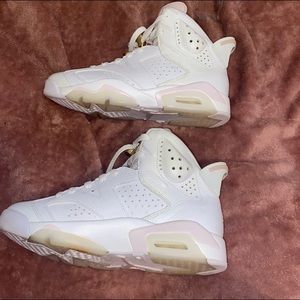 COPY - air jordan 6 retro gold hoops womens 8.5